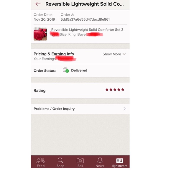 Reversible Lightweight Solid Comforter Set 3 - Picture 7 of 7